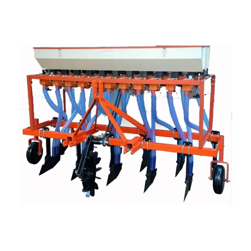11 Row 22 Pipe Zero Till Seed & Fertilizer Drill for 35HP Tractor